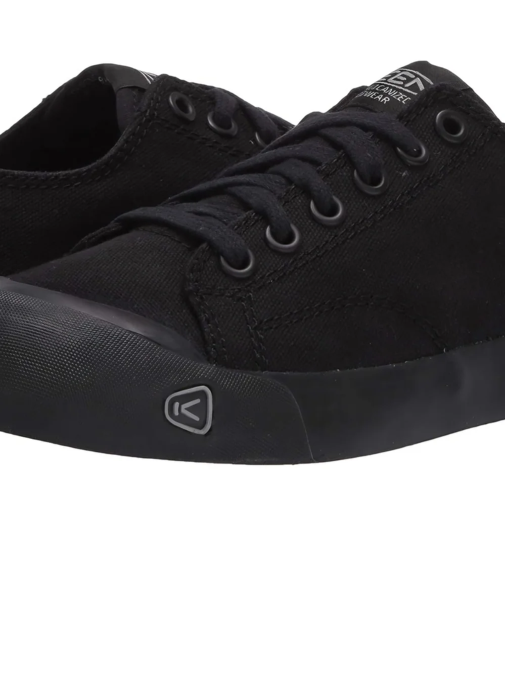 NEW KEEN Coronado III Men's 10.5 Black Canvas Lace Up Sneakers Shoes